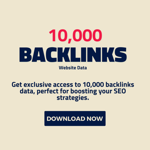 10K Backlinks Data